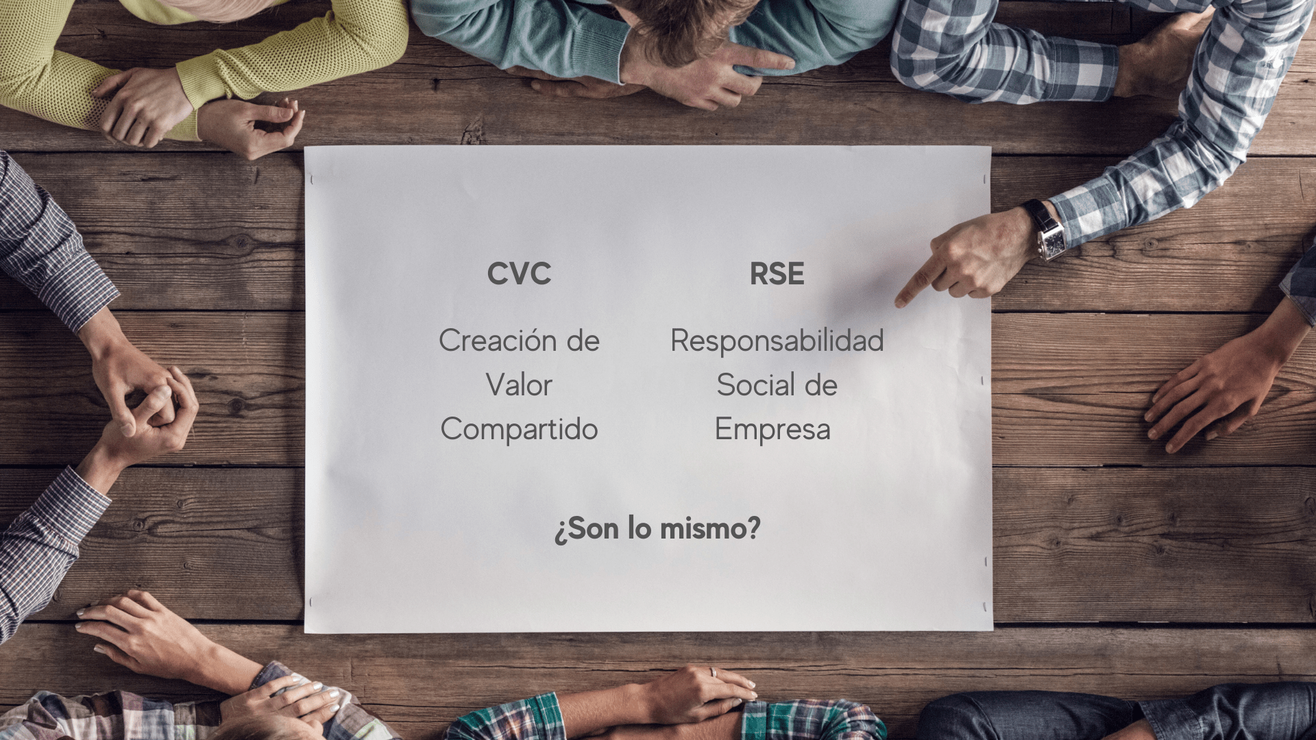 Valor Compartido (CVC) vs. la Responsabilidad Social Corporativa (RSC)