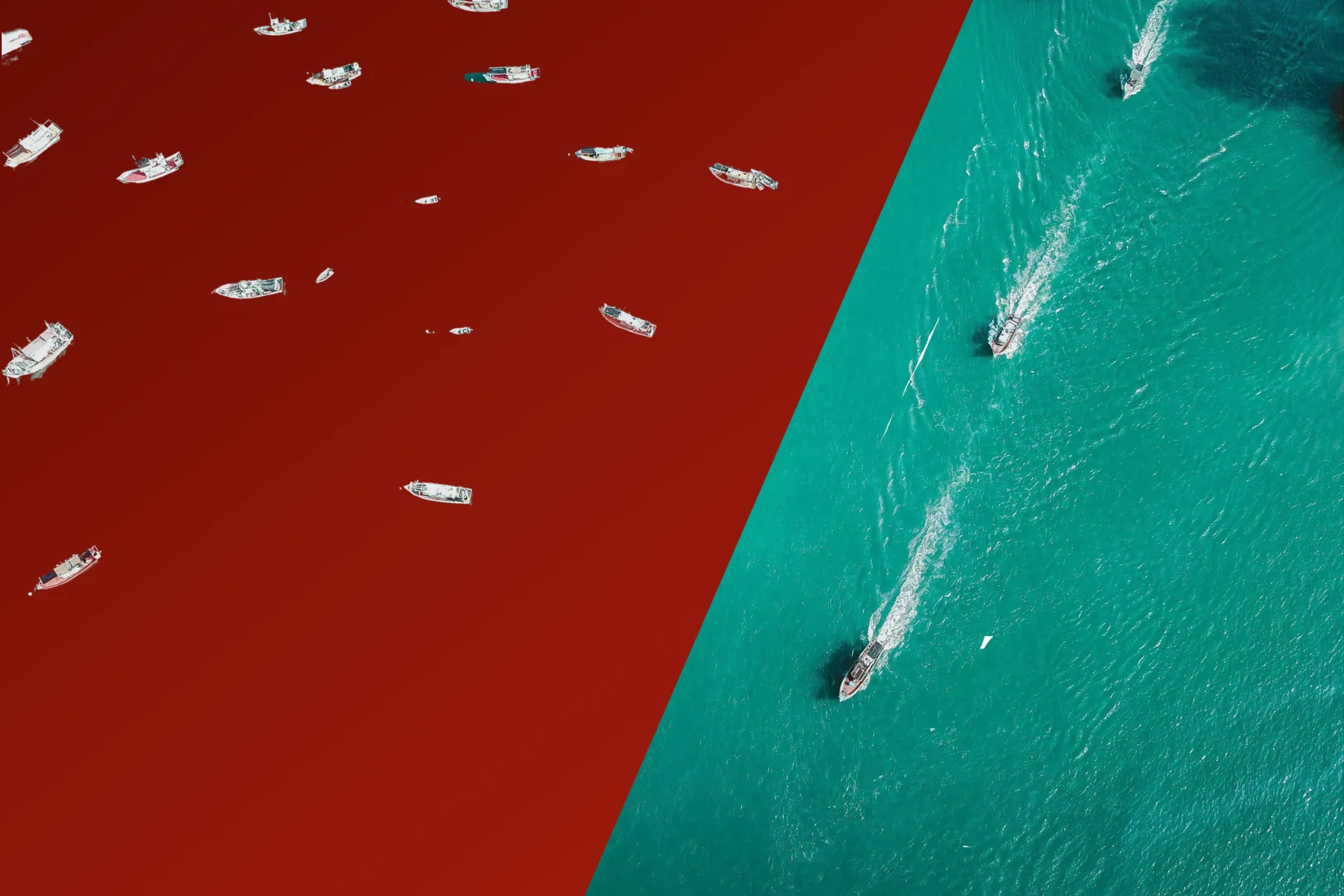 Del océano rojo al azul con innovación