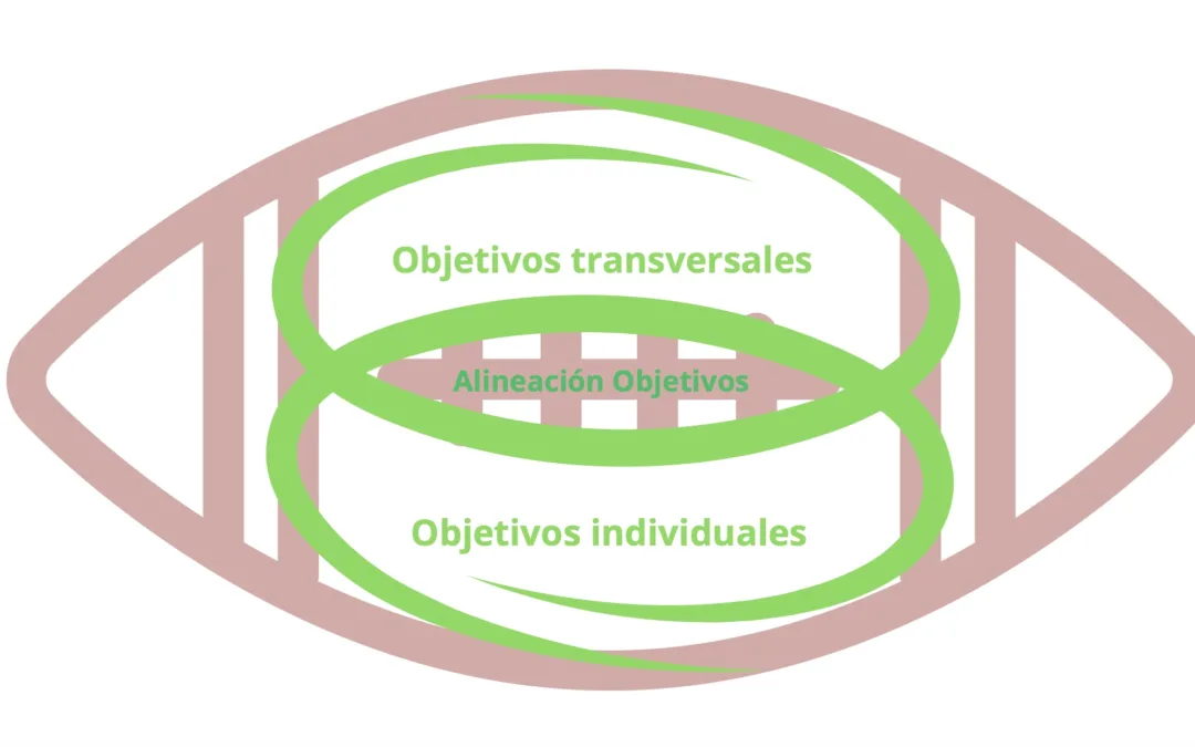 La alineación de los objetivos transversales e individuales.